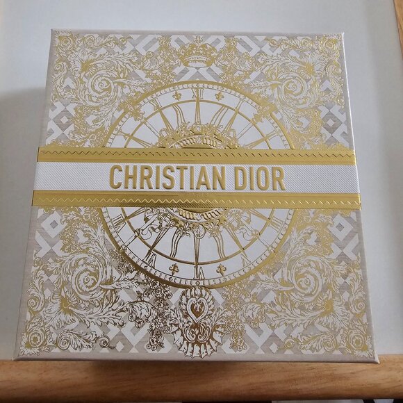 Authentic Dior Holiday Box and Pillow - Picture 1 of 7
